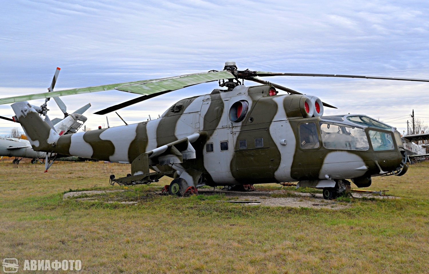 Ми-24А. Авиационные музеи