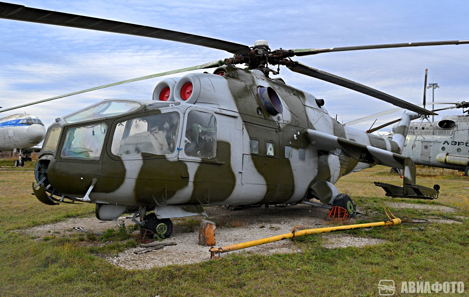 Ми-24А. Авиационные музеи